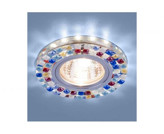 Встраиваемый светильник Elektrostandard 2195 MR16 / SL/MLT зеркальный/мульти a036819 