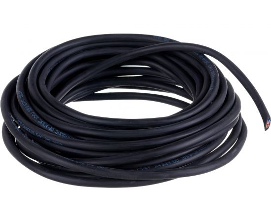 Гибкий круглый кабель ЭлПроКабель КГтп 2x1,5 ГОСТ 10 м 4630017899302 