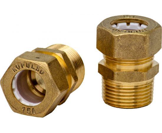 Муфта KOFULSO "труба-наружн. резьба" (папа) BC15 