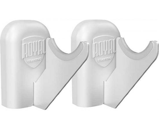 Комплект настенных регулируемых кронштейнов Royal Thermo Design 100, белые НС-1402551 