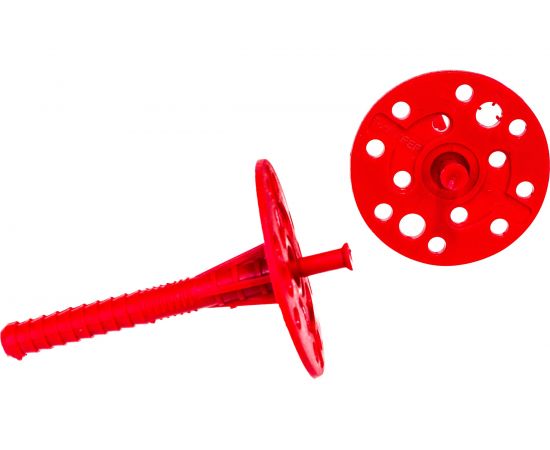 Дюбель для теплоизоляции с пластиковым гвоздём 10х80, 50шт - пакет Tech-Krep 101706 