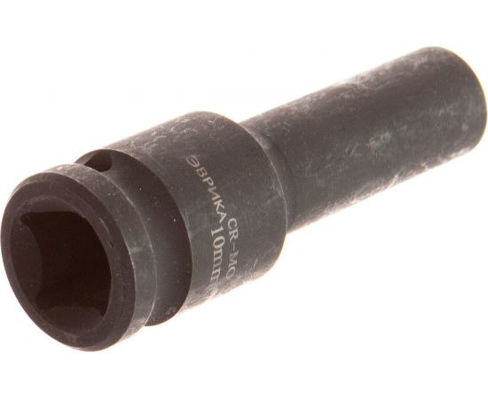 Головка торцевая 6-гранная ударная глубокая (10 мм; 78 мм; 1/2"") с держателем ЭВРИКА ER-95803H 