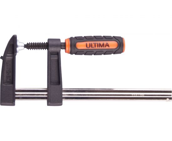 Струбцина Ultima 150х50мм, F-образная, 2-к рукоятка 160210 – изображение 2