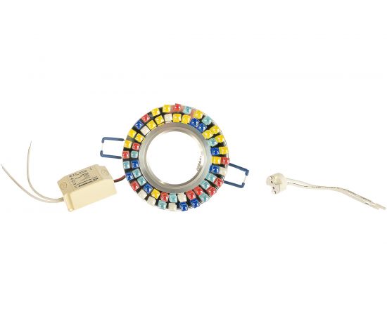 Встраиваемый светильник Elektrostandard 2195 MR16 / SL/MLT зеркальный/мульти a036819 – изображение 2