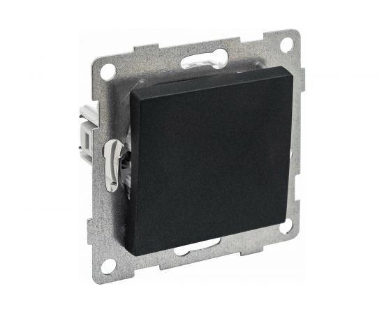 Выключатель GUSI ELECTRIC Ugra 1 клавиша, СУ, 10А, 250В, графит С11В1-010 – изображение 2