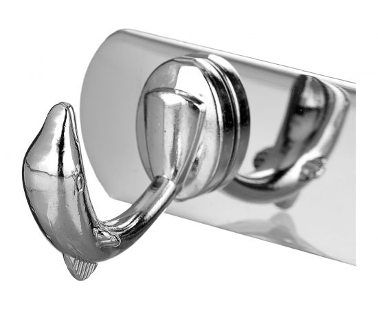 Вешалка Рыжий кот с 3-мя крючками нержавеющая сталь Дельфины SSA-015-3 310790 – изображение 2