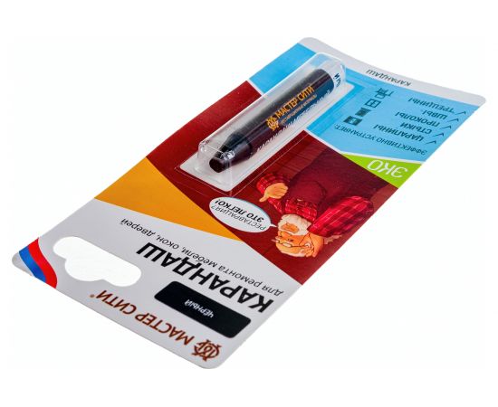 Мебельный карандаш Мастер Сити (блистер; черный) 2031001 – изображение 3