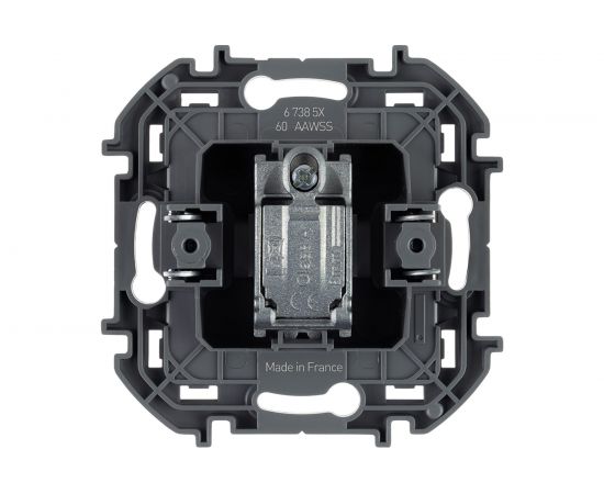 Розетка TV Legrand - «звезда» - 2 дБ - 0-2400 мГц - INSPIRIA - слоновая кость 673851 – изображение 3