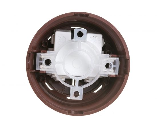 2-клавишный выключатель Bylectrica А56-2212 6А открытой установки, серия РЕТРО, коричневый, А56-2212 коричневый – изображение 3