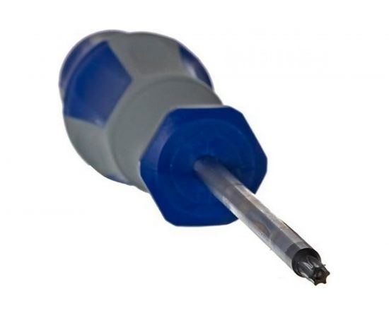 Отвертка с подвесом Torx Tamper-25х100 мм КОБАЛЬТ Ultra Grip CR-V 910-065 – изображение 3