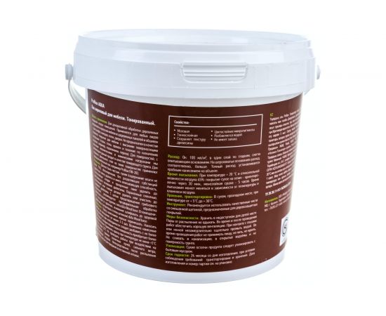 Лак акриловый для мебели Profilux белый 0,9 л МП00-005505 – изображение 4