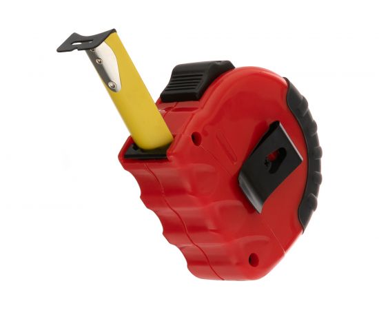 Рулетка с фиксатором INTERTOOL EXTRA 10 м х 25 мм MT-0210 – изображение 4