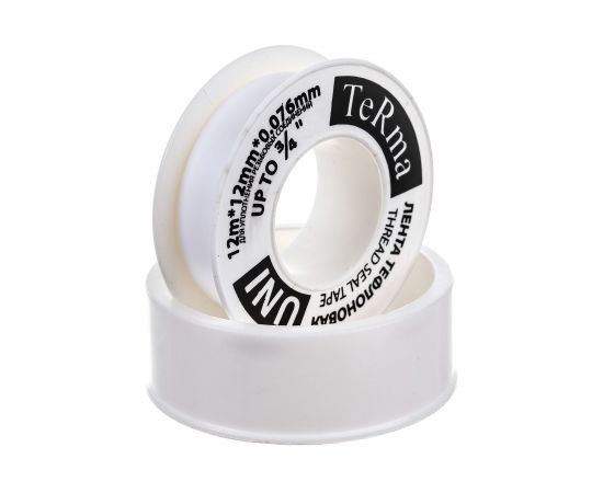 ФУМ лента Terma UNI 3/4"", 12 м х 12 мм х 0.076 мм 20151 – изображение 5