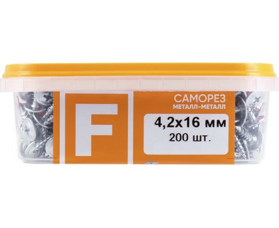 Усиленный саморез FastenPro ШСММ 4,2x16 200 шт., FP-пл.конт 280 мл 14-0020621 – изображение 5
