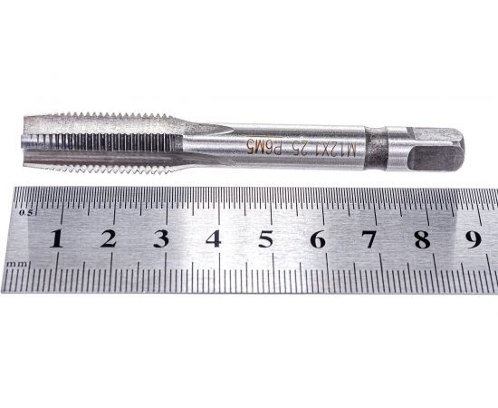 Ручной метчик Gigant М12x1,25 мм, комплект 2шт GT-0046 – изображение 7