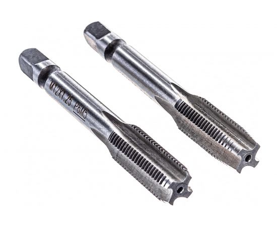 Ручной метчик Gigant М12x1,25 мм, комплект 2шт GT-0046 – изображение 8