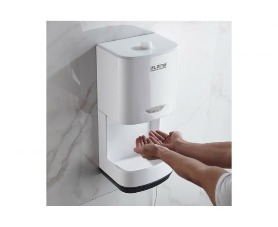 Диспенсер для жидкого антисептика ЛАЙМА CLASSIC сенсорный, 1.5 л, спрей, с поддоном 607320 – изображение 10