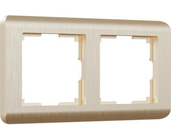 Рамка на 2 поста Werkel W0022111 шампань a051263 