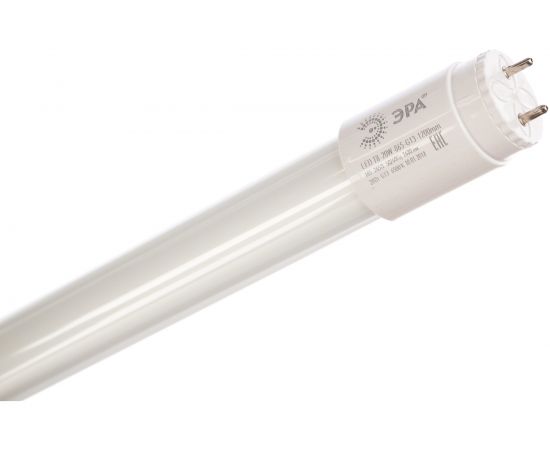 Светодиодная лампа ЭРА LED T8-20W-865-G13-1200mm, трубка стеклянная, холодный Б0033005 