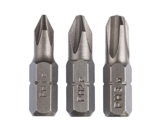 Биты (PH1/2/3; 25 мм; 3 шт.) Bosch 2609255964 