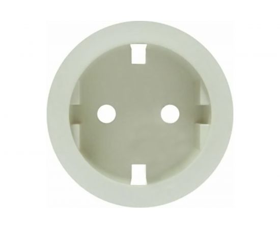 Накладка розетки с заземлением, бежевая Legrand Celiane 66227 