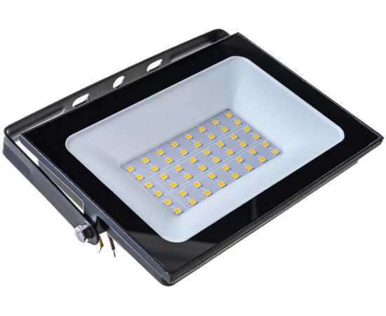 Светодиодный прожектор Uniel 50W 4000K IP65 200-250В BLACK ULF-F21 UL-00007960 