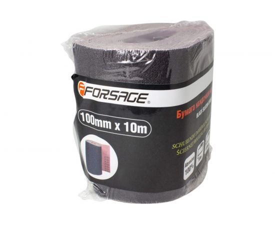 Бумага наждачная на тканевой основе (100 мм; 10 м; в рулоне; P180) Forsage F-FB4180C 50883 