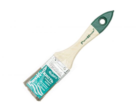 Плоская кисть РемоКолор Стандарт Лазурь, 1.5-38 мм, 01-3-315 