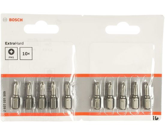 Бита (25 мм; 10 шт) PHILLIPS 1 XH Bosch 2607001509 