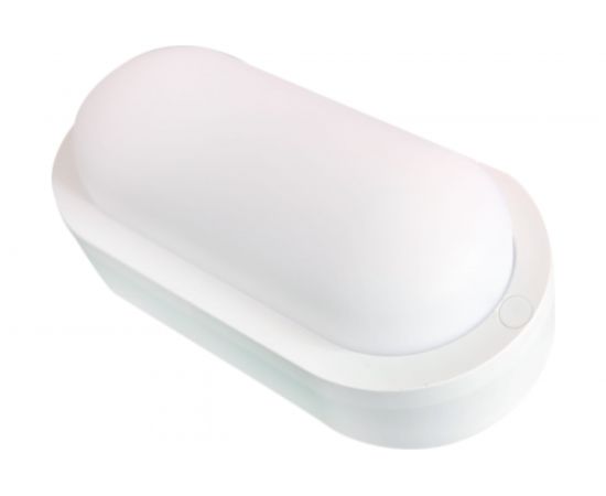 Светодиодный герметичный светильник Apeyron 8Вт, 650Лм, 4000К, IP65, овал, матовый белый 28-03 