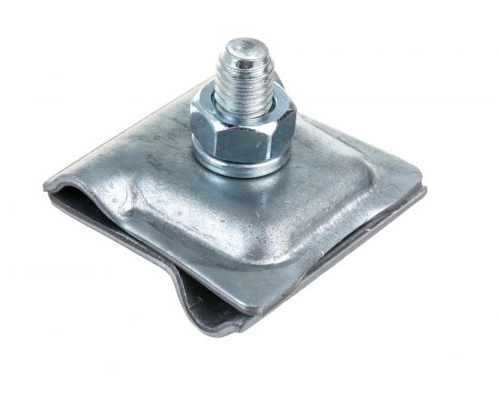 Соединительный зажим EZETEK круглого проводника 8-10мм, оцинковка 91071 