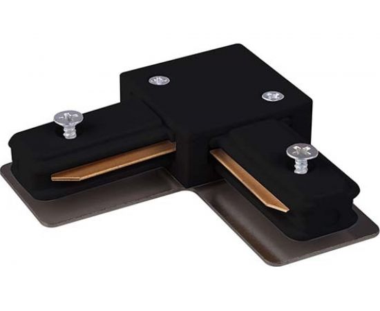 Электрический соединитель Elektrostandard TRC-1-1-L-BK угловой для однофазного шинопровода черный a039597 