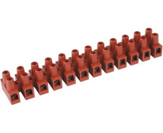 Клемник DKC, фибергласс, 12р, 150°С, 450V, 24A, 2,5мм.кв. 43212FV 