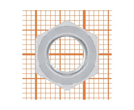 Гайка с метрической резьбой FastenPro DIN 934 10.0 M8 10 шт., FP-подвес 14-0020595 – изображение 2