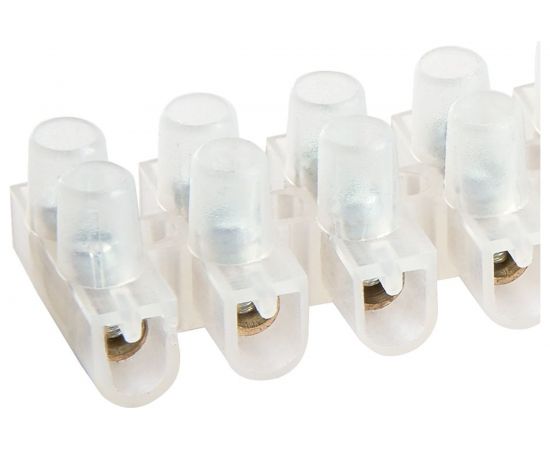 Клеммная винтовая колодка STEKKER, линейка 12 штук, полиэтилен, LD227-3A DIY 39898 – изображение 2