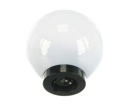 Уличный светильник-шар с основанием APEYRON 200мм, рассеиватель ПММА, молочный 11-01 – изображение 2