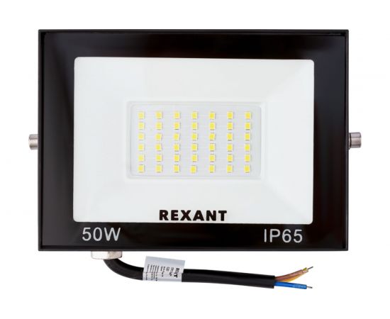 Светодиодный прожектор REXANT LED 50 Вт 4000 Лм 4000 K черный корпус 605-033 – изображение 2