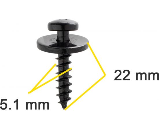 Автокрепеж для Citroen/Lada/Peugeot/Renault 10 шт 6925N0, 7703017090 КрепАвто M2189 – изображение 2