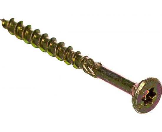 Саморез по дереву HIMTEX проф. желт. потай Torx 15 3,5x40 500 шт. 03540Fh – изображение 2