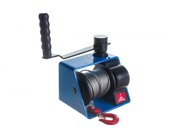 Ручная лебедка с червячным редуктором EURO-LIFT VS-250 00009336 (250 кг, 20м) – изображение 2