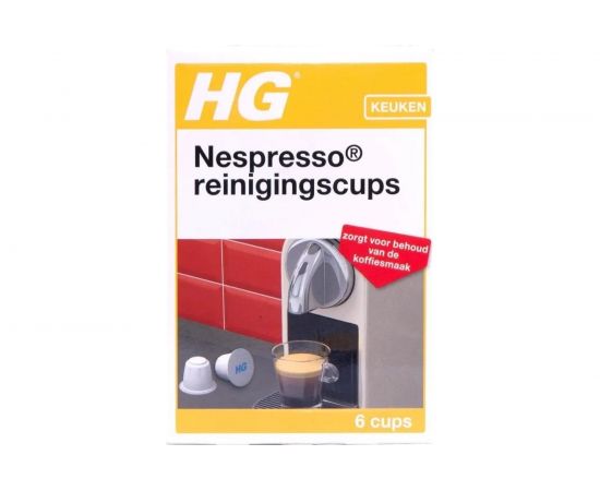 Капсулы для очистки кофемашин HG Nespresso 1 упаковка х 6 шт 678000100 – изображение 2