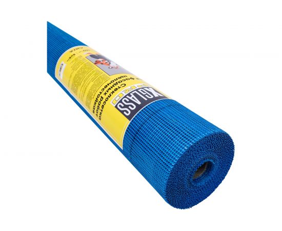 Сетка стеклотканевая фасадная X-Glass Pro 5x5 мм, 1x50 м, 160 гр/кв.м Б0000003649 – изображение 2