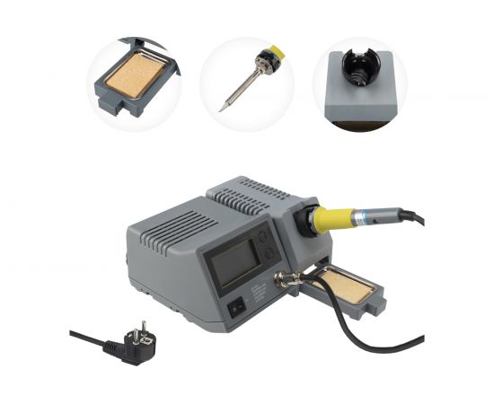 Паяльная станция с цифровым дисплеем 150-450С 220В 48Вт REXANT ZD-931 12-0145 – изображение 3