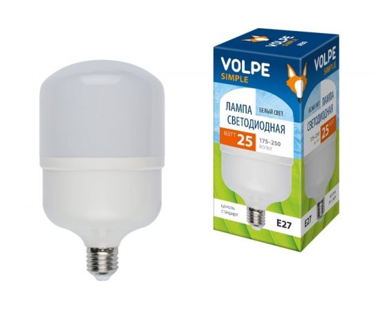 Светодиодная лампа Volpe LED-M80-25W/NW/E27/FR/S 10809 – изображение 3