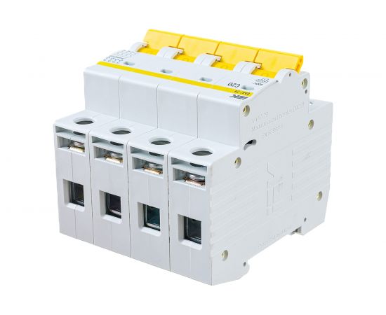 Автоматический выключатель IEK ВА47-29, 4Р, 20А, 4,5кА, х-ка С MVA20-4-020-C – изображение 3
