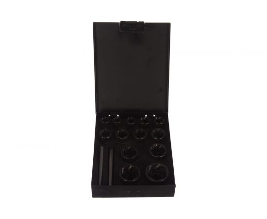 Набор головок экстракторов (13 шт.; 8-21 мм) для поврежденных болтов/гаек AV Steel AV-921096 – изображение 3