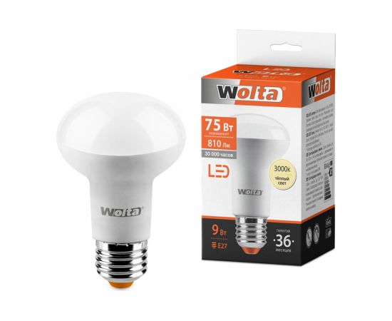 Лампа WOLTA LED 25Y63R9E27 – изображение 3
