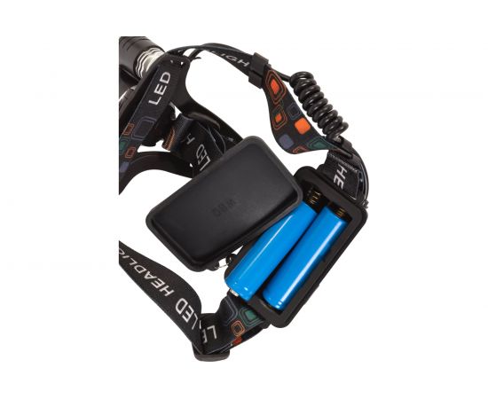 Светодиодный налобный аккумуляторный USB фонарь GLANZEN UFL-0600-V15 КА-00008353 – изображение 3