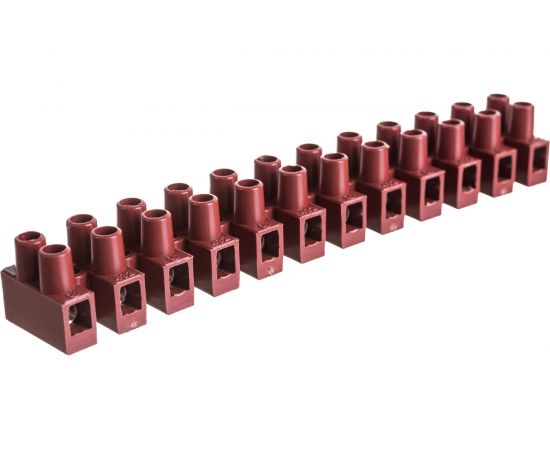 Клемник DKC, фибергласс, 12р, 150°С, 450V, 24A, 2,5мм.кв. 43212FV – изображение 4