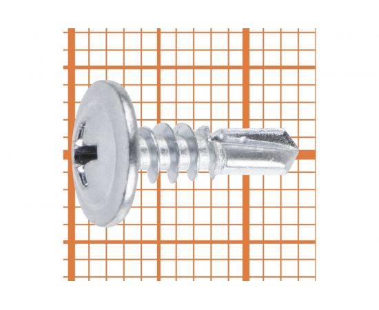 Усиленный саморез FastenPro ШСММ сверло 4,2x13 200 шт., FP-пл.конт 280 мл 14-0020629 – изображение 4